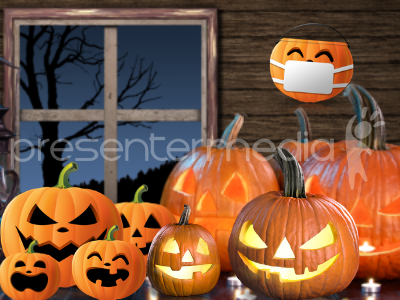 A feature image preview for the blog Halloween and Pumpkin Clipart Lighting up the Night.