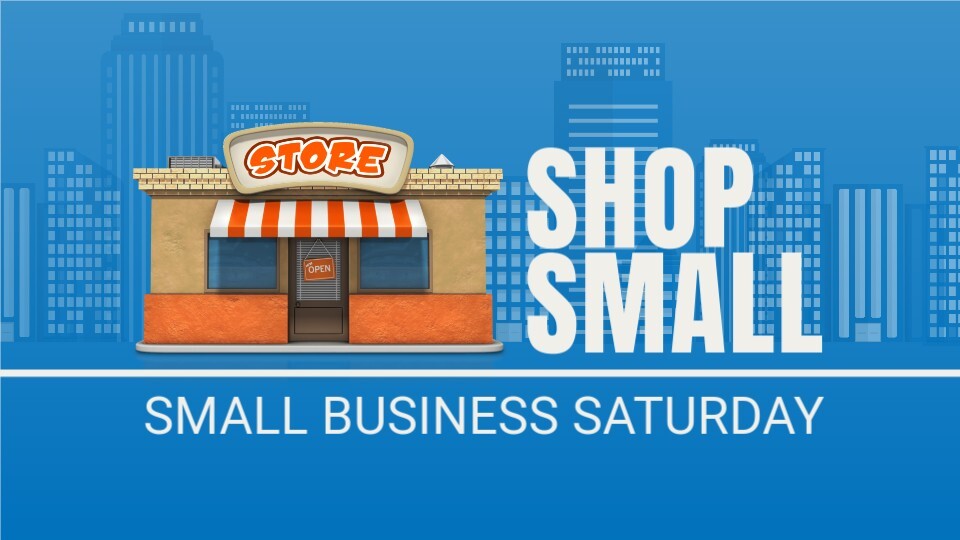 A feature image preview for the blog Small Business Saturday 2020.