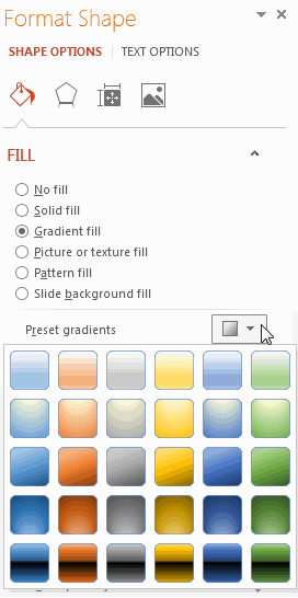 Learn how to use Gradients in Microsoft PowerPoint