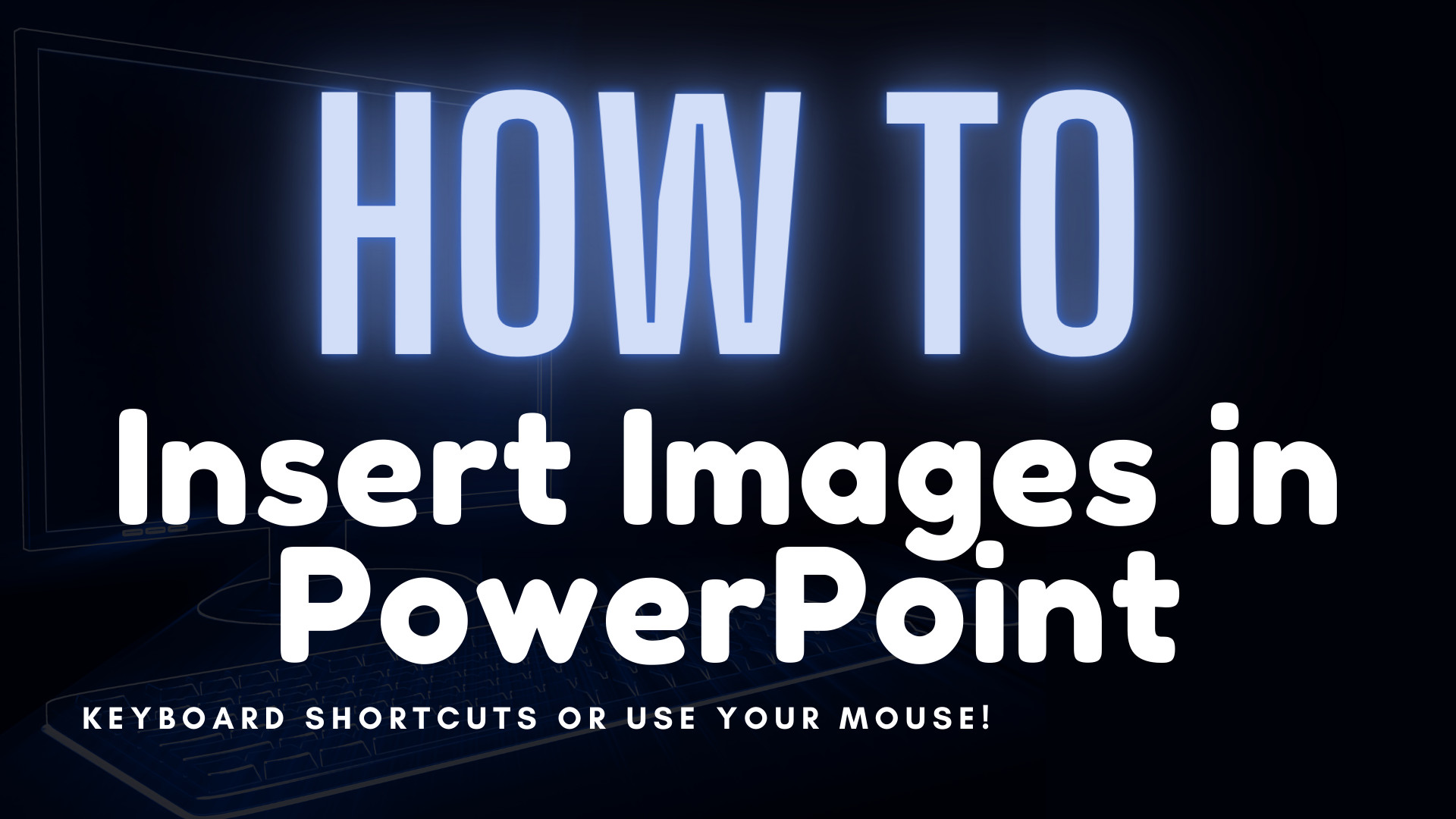 A feature image preview for the blog How to Add Images to PowerPoint Presentations.