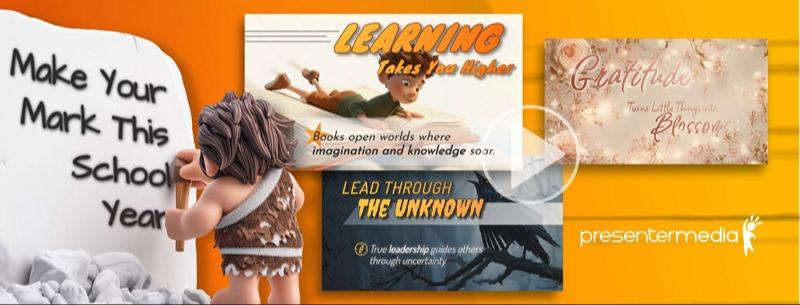 A feature image preview for the blog PresenterMedia August 2025 Newsletter โ Fresh Standout Visuals.