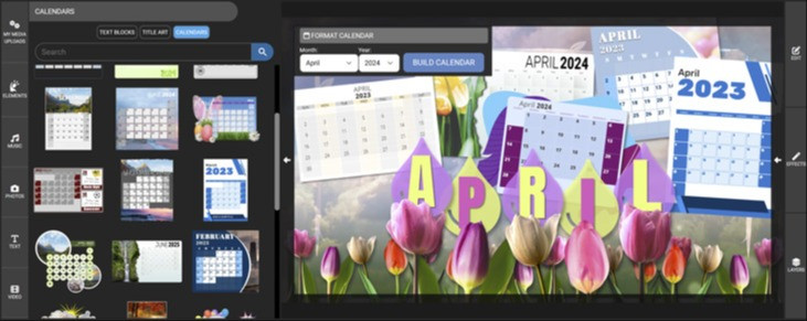 A feature image preview for the blog New Calendar Creator.