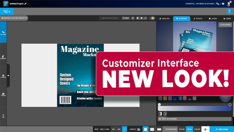 A feature image preview for the blog PresenterMedia Customizer Interface Updates - Feb 2023.