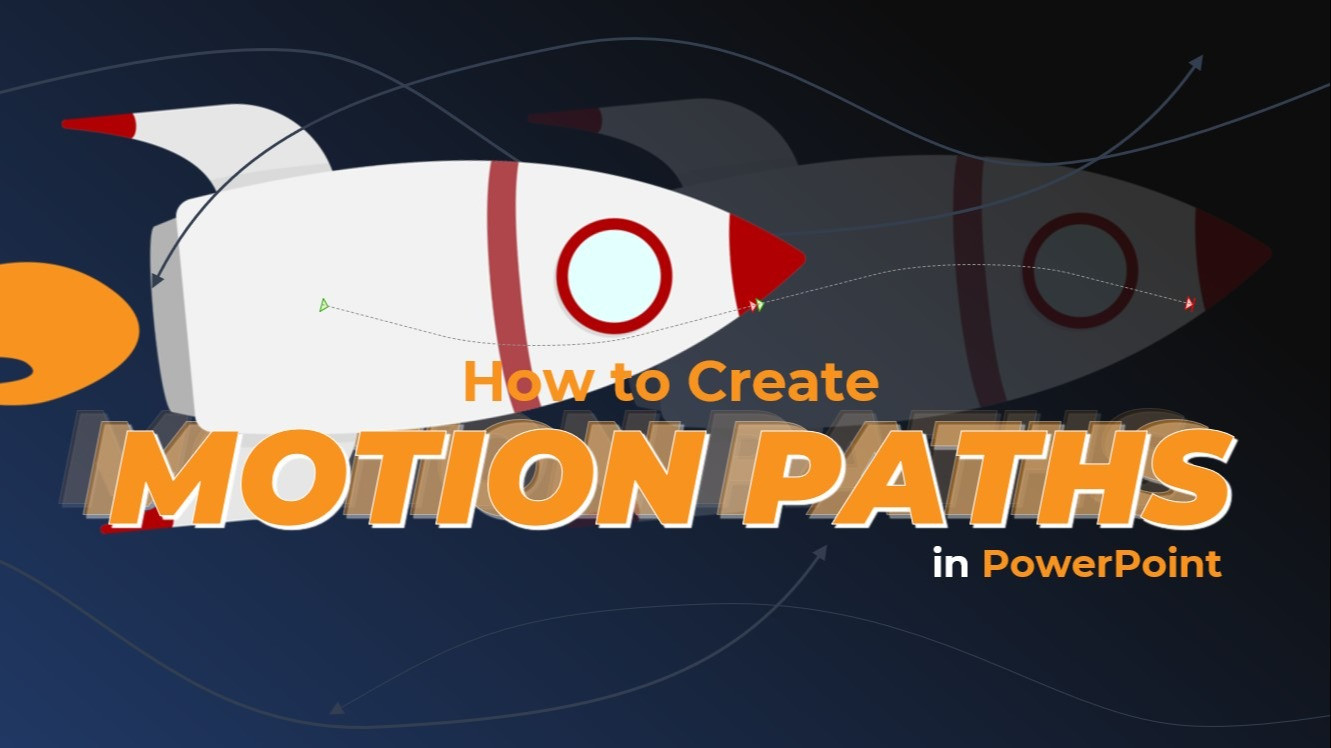 Creating Custom Motion Path Animation in PowerPoint Tutorial
