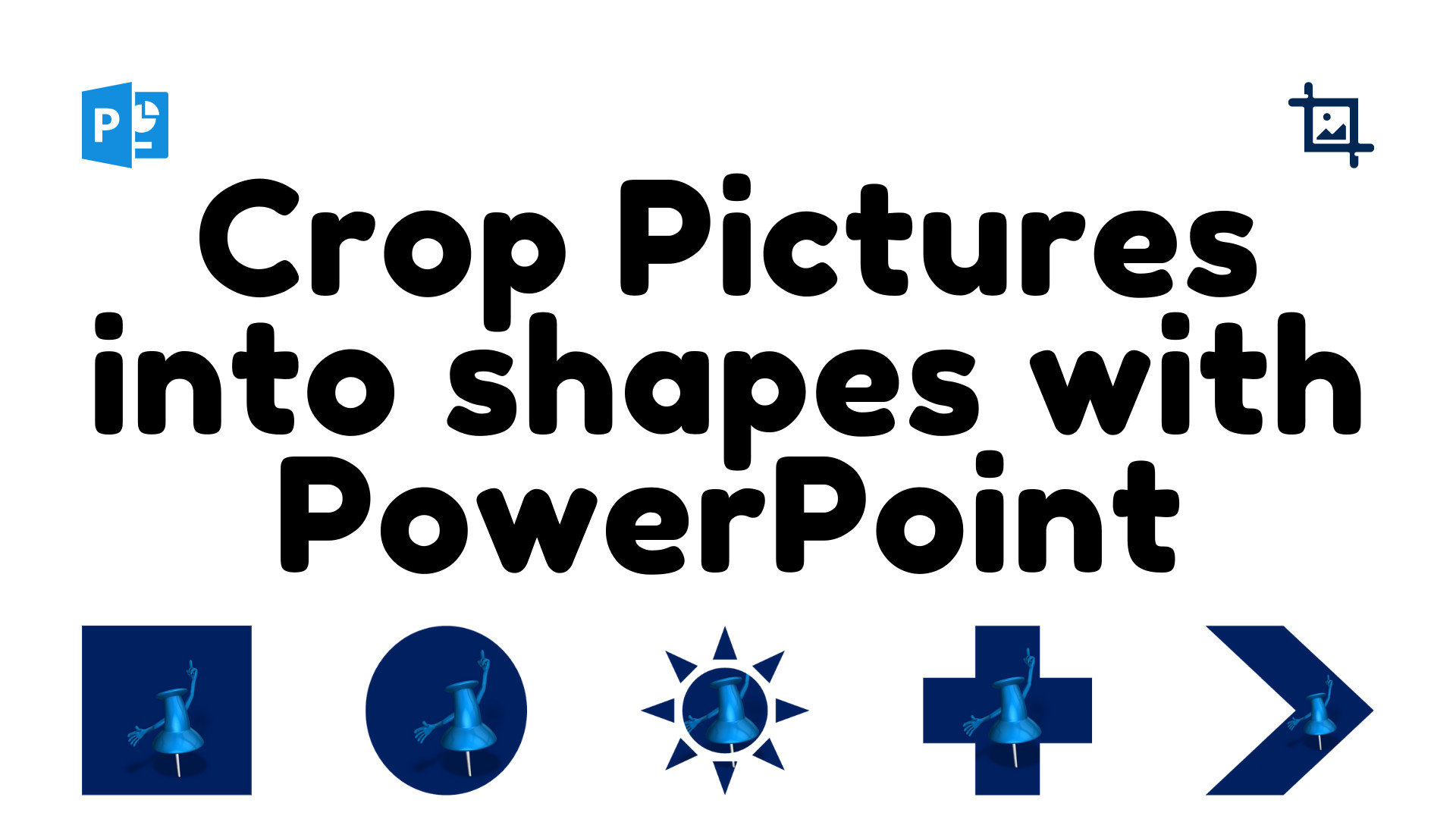 A feature image preview for the blog How to Crop Pictures in PowerPoint.